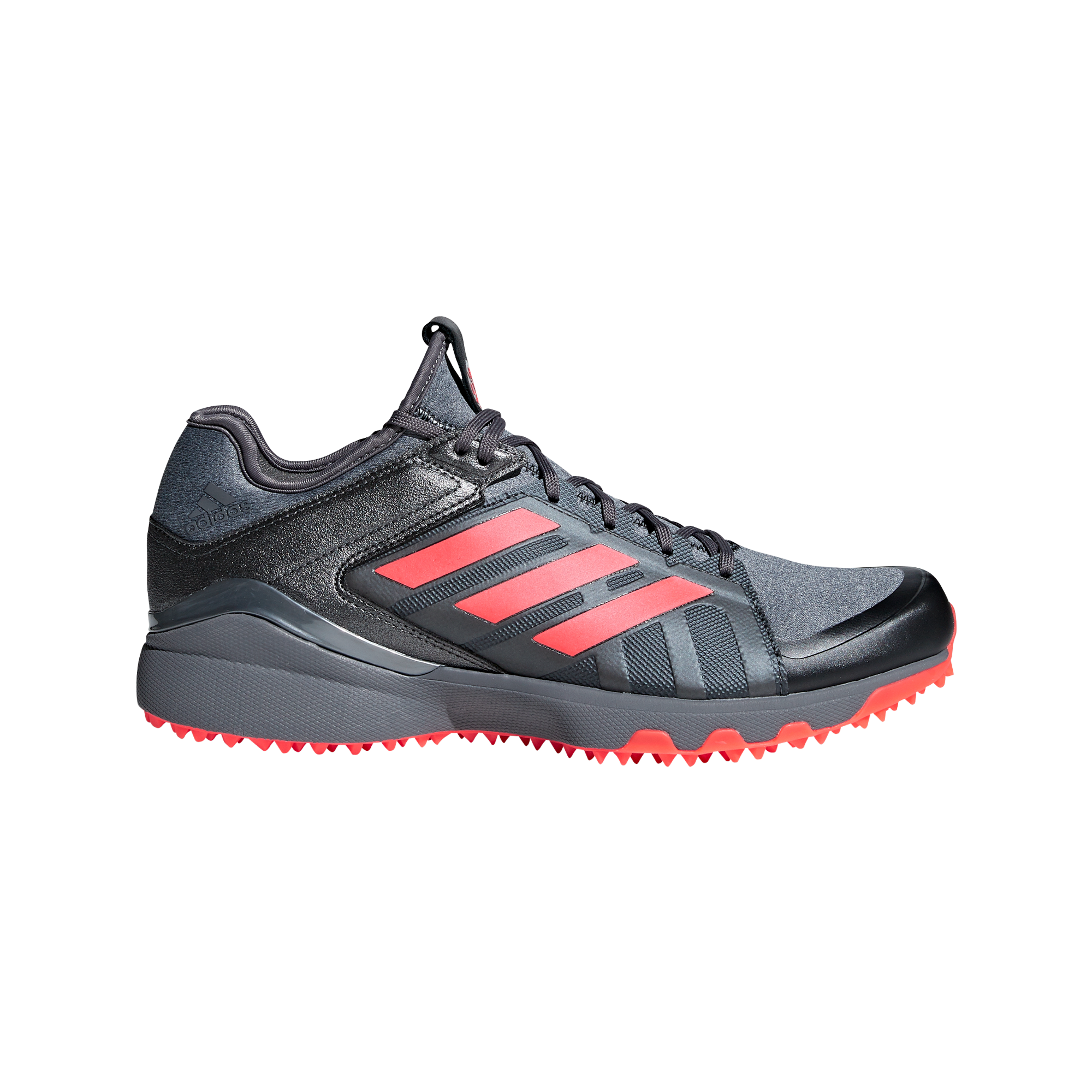 Adidas Lux Speed 2019 Black Red Night Hockey Shoes Lenco